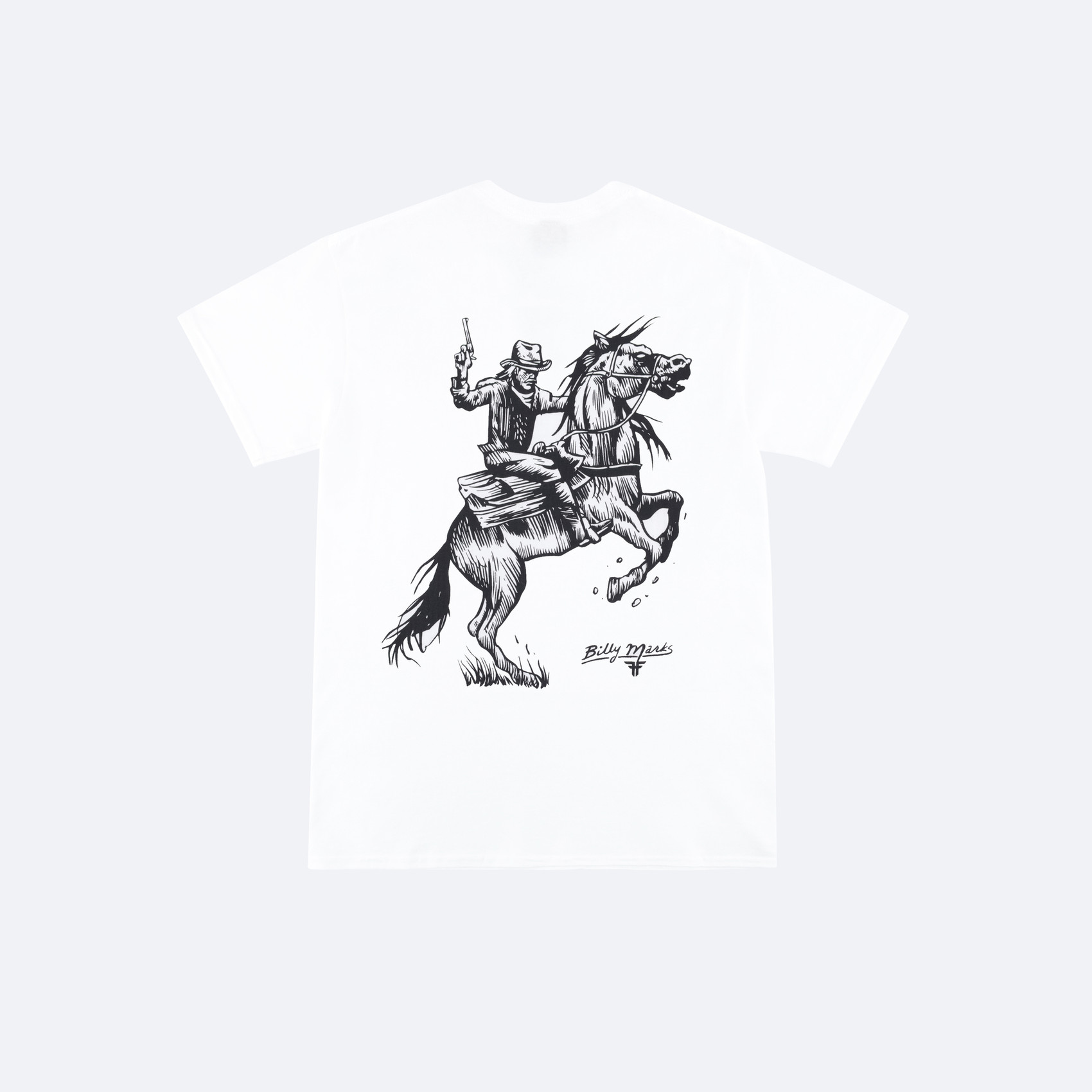 Футболка Fallen Revolver ll Tee (white/black) - Billy Marks артикул:FMO1RE12 - купить в магазине Дайс