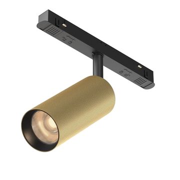 Трековый магнитный светодиодный светильник 12W 3000К TR097-2-12W3K-M-BMG матовое золото Artisan Exility Maytoni