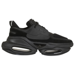 BALMAIN B Bold Cow Leather Casual Abrasion Resistant Low top Fashion Athletic Shoes Men"s Black