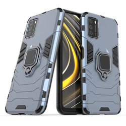 Противоударный чехол с кольцом Panther Case для Xiaomi POCO M3
