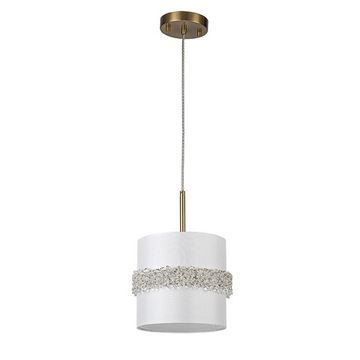 Подвесной светильник 1*E14 V000515 13030/1P Brass бронза Effetto Indigo
