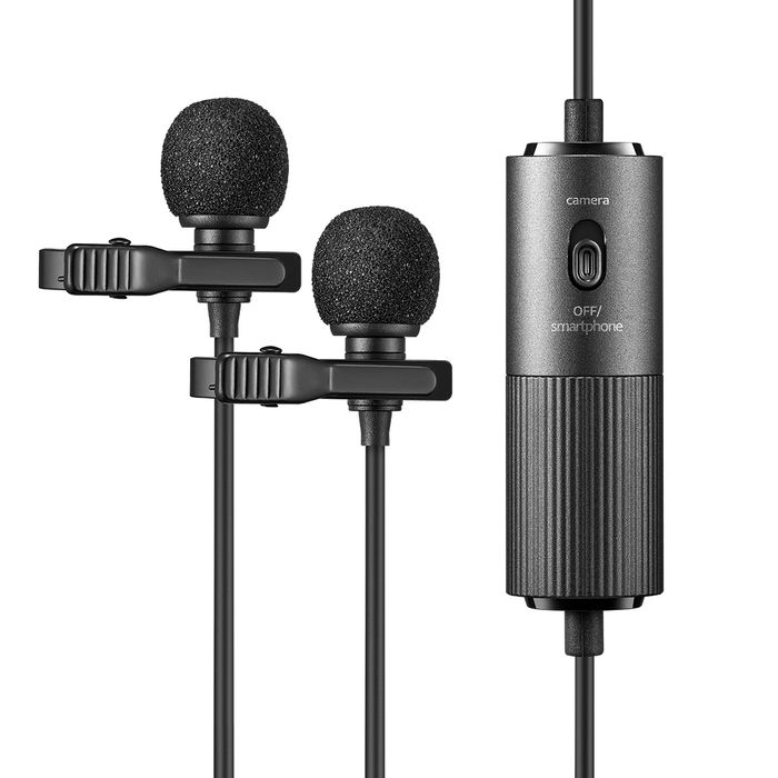 Микрофон петличный Godox LMD-40C двойной Микрофон петличный Godox LMD-40C двойной