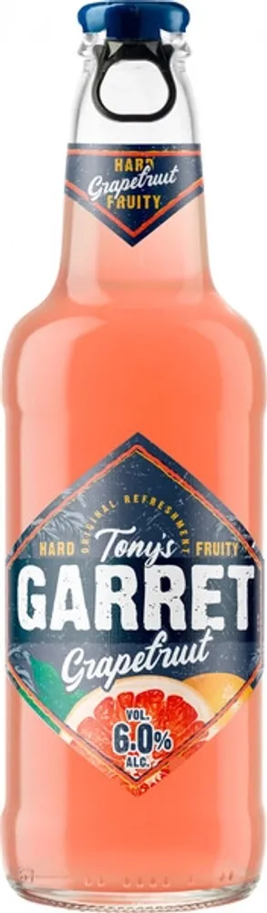 Пиво Тони'с Гаррет Хард Грейпфрут / Tony's Garret Hard Grapefruit 0.4 - стекло