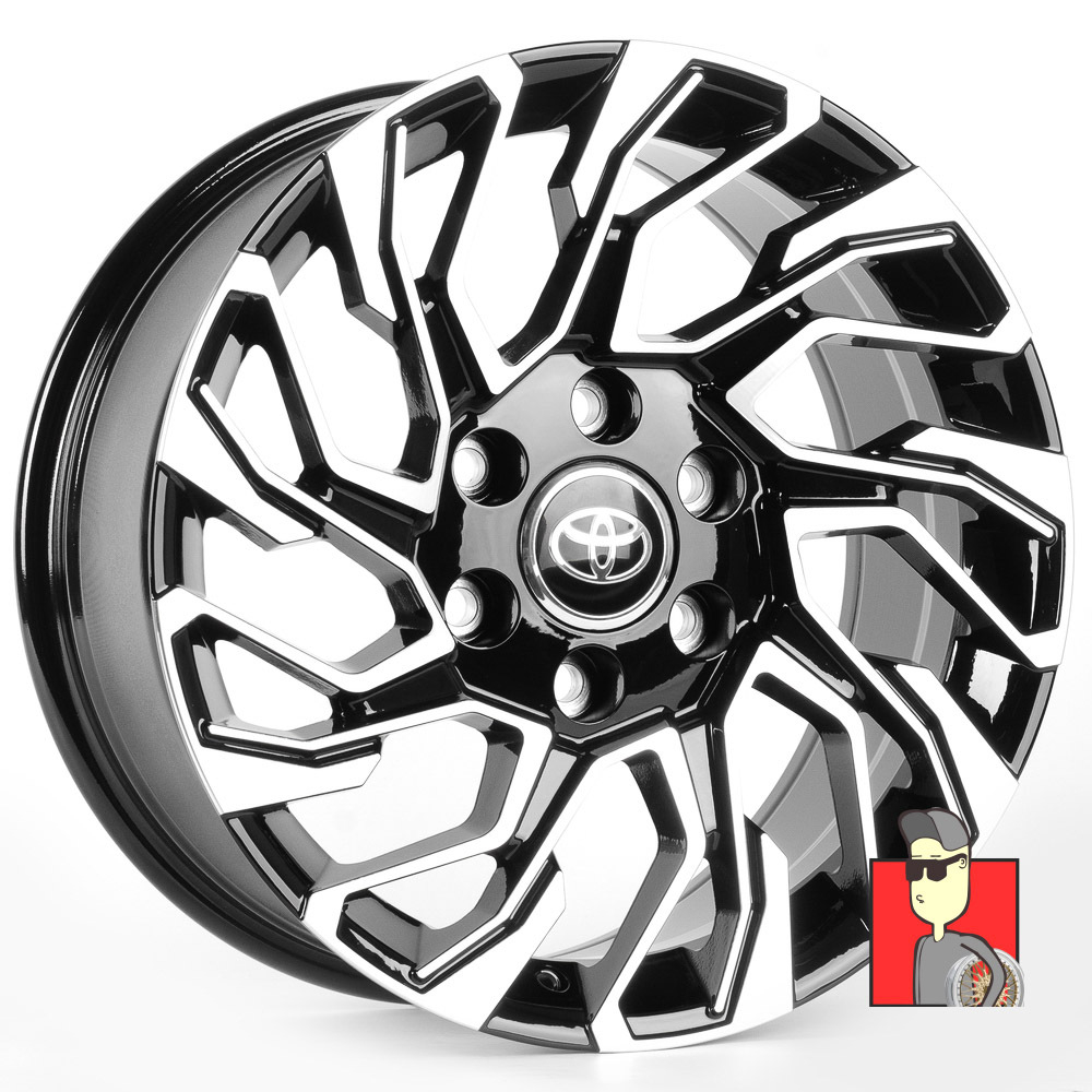 Комплект дисков Toyota P964D 18x8 et25 6x139.7