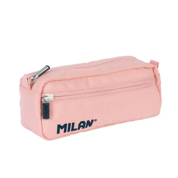 Penal \ Пенал \ Pencil case 2-zipped rectangular pencil case, pink