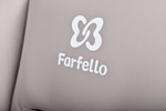 Стульчик для кормления детский Farfello Multa Серый шёлк MLT-1