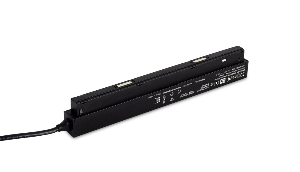 Блок питания 200W,  48V,  4, 1А устанавливаемый в шинопровод Space Track,  L265xWxH мм,  диммируемый Triac,  черный
