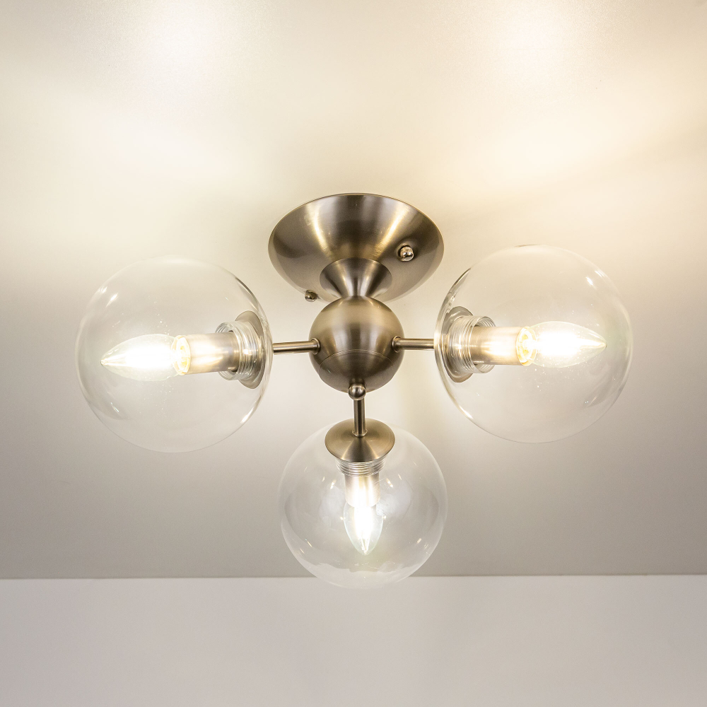 Citilux Томми CL102131 Люстра потолочная Матовый Хром