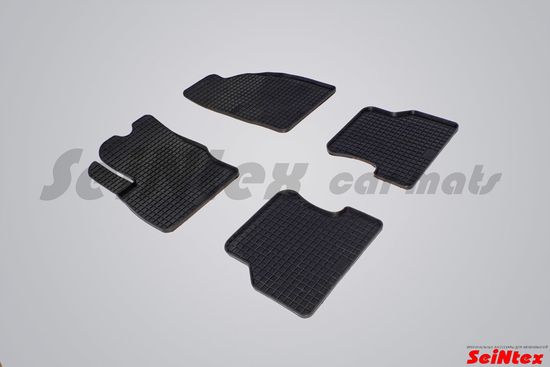 Резиновые коврики в салон Ford Focus II (2004-2011) "Сетка"