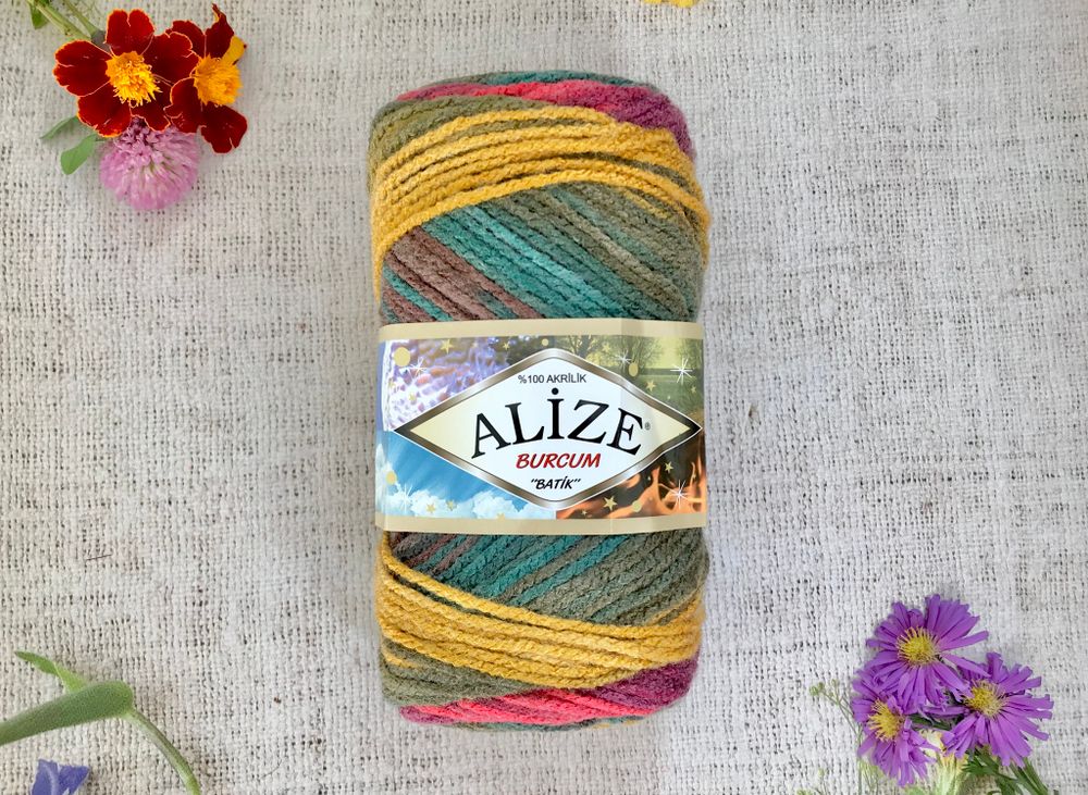 Пряжа ALIZE "Burcum Batik"