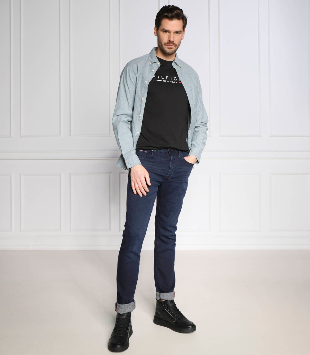 футболка hilfiger new york Tommy Hilfiger - черный(MW0MW29372)