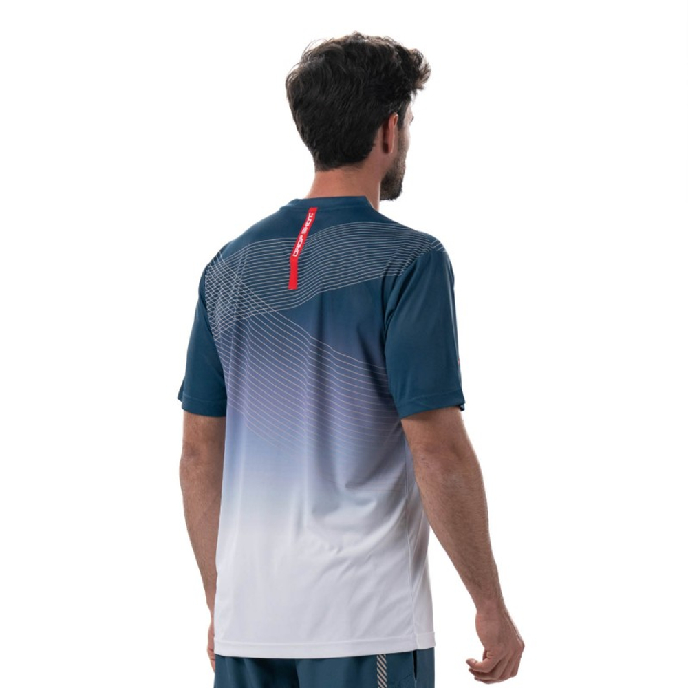 Мужская футболка Drop Shot DT301307 Azul