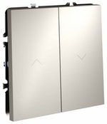 Выключатель для жалюзи без рамки Voltum S70 VLS020703