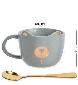 GAEM Art MUG-402/4 Чайная пара «Мишутка»