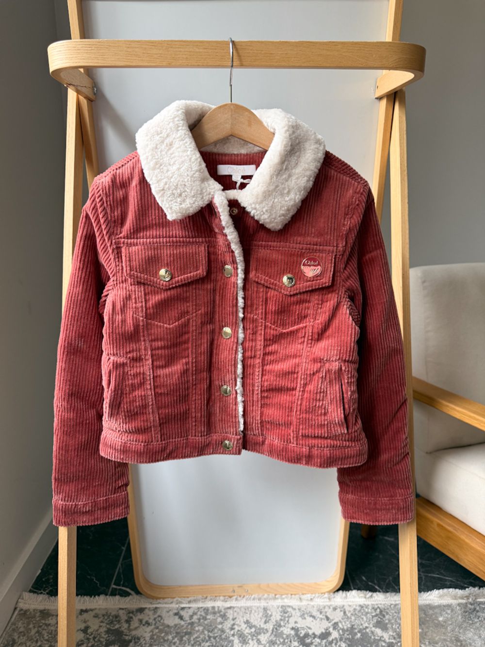 Новый вельветовый костюм Chloe, 128
