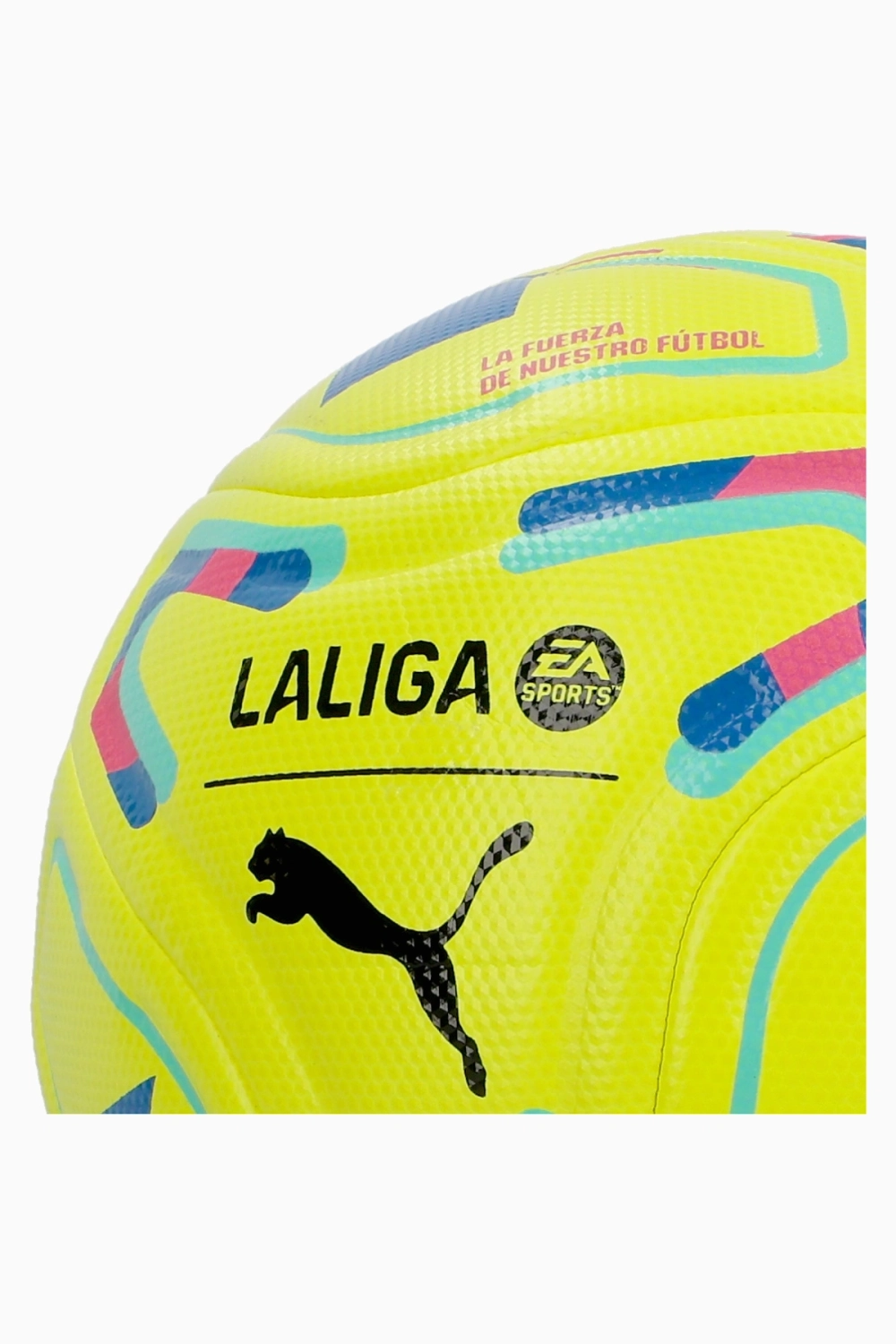 Футбольный мяч Puma Stellar Nitro Cup La Liga Hi-Vis размер 5 - желтый