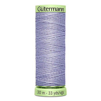 Нить Top Stitch 30/30 м для декоративной отстрочки, Gutermann, 656 пыльно-лиловый