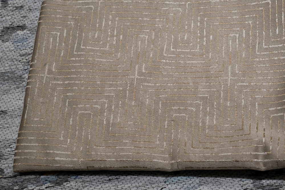 Покрывало 260x260 Garda Decor Gloss бежевое