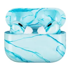 Apple AirPods Pro 2 USB-C Light Blue Marble Gloss