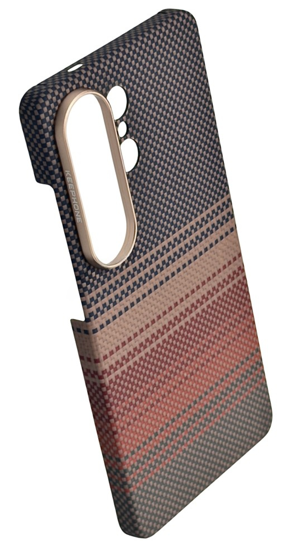 Накладка для Samsung Galaxy S26 Ultra Keephone Kevlar Sunset MagSnap коричневый