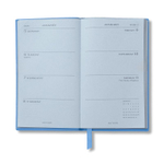 Smythson Ежедневник 2026 Panama Weekly Diary with Pocket, Navy