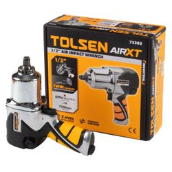 TOLSEN (TT85415P) Набор инструментов 157 предметов, "BOXER", в черной тележке, в комплекте гайковерт TT73362