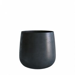 Кашпо CONE CHARCOAL D32 H36