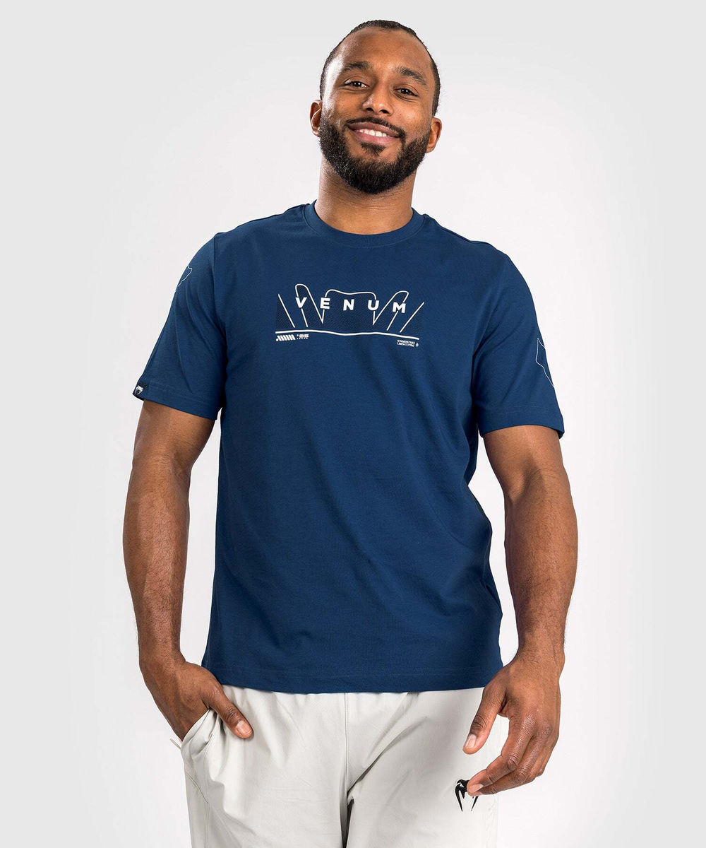Футболка Venum Snake Print Navy Blue