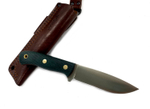 Нож Скаут, N690 конв., микарта изумруд, 237.0552