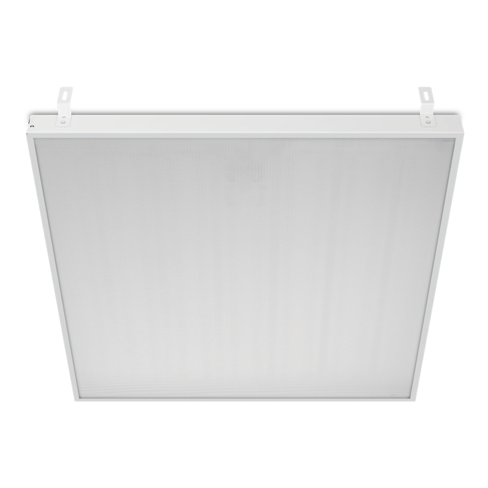 Светильник LED ДВО Грильято VS221-IP65 30W-3600Lm 6000К микропризма с БАП 3ч 588х588х48мм VS