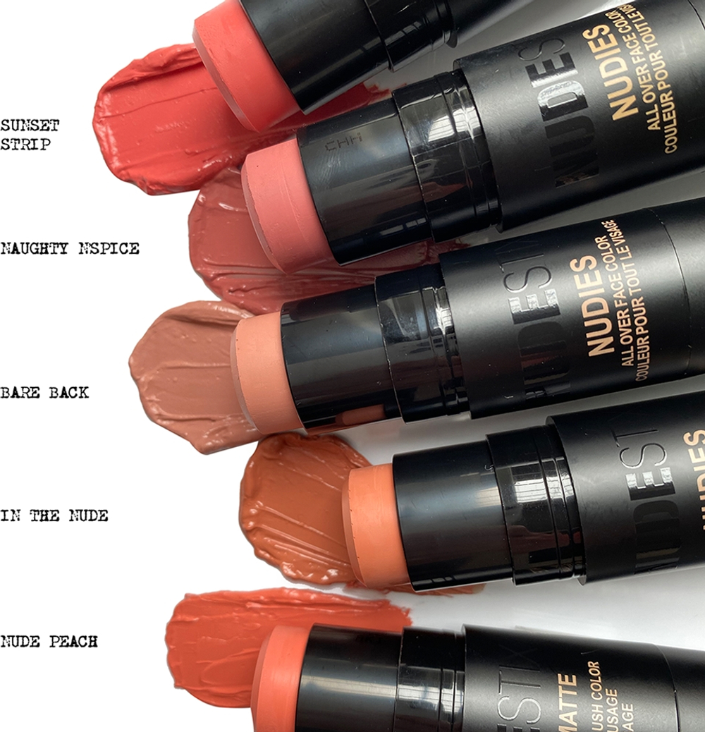 Nudestix Nudies Matte - Многофункциональный косметический продукт для макияжа глаз, губ и лица оттенок Nude Peach, 7 g