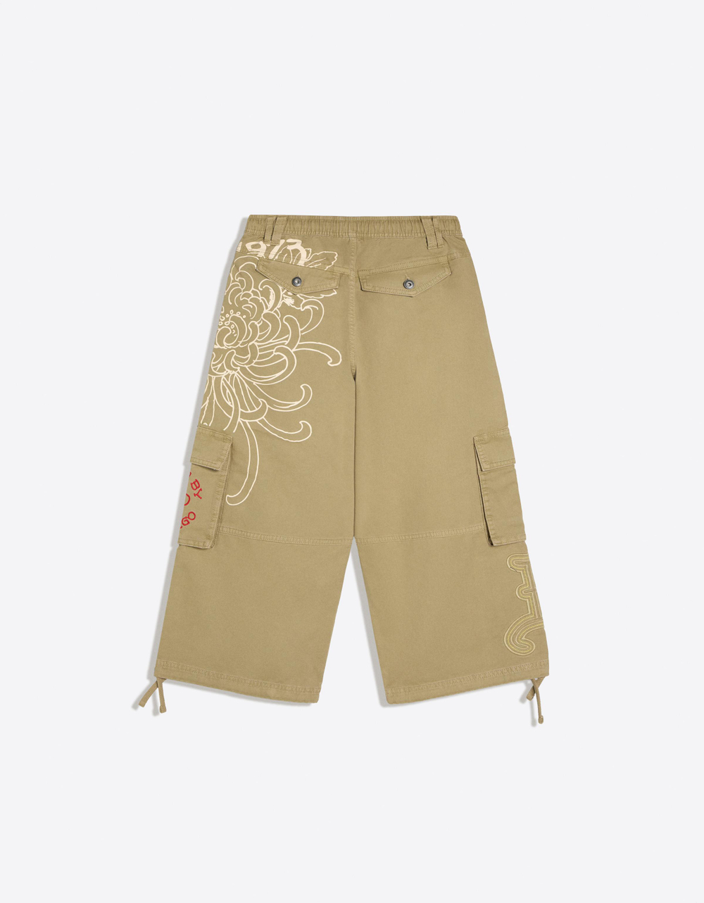 Женские удлиненные шорты-бермуды ED HARDY X BERSHKA - BERSHKA