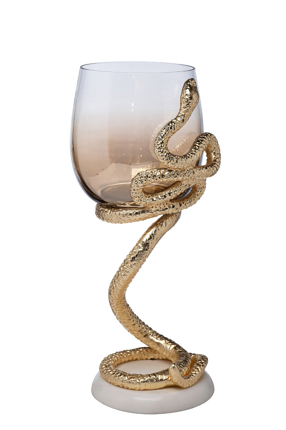 Подсвечник декоративный 14,5x12,5x30 Garda Decor S Serpente