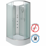 Душевая кабина Niagara Classic 100х80 L NG-33084-14LBKG с гидромассажем