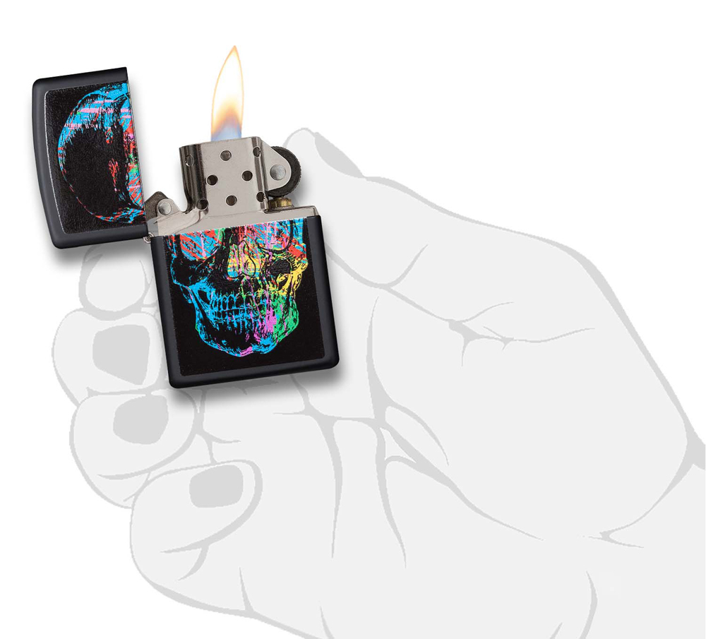Зажигалка Skull Design Zippo 28042