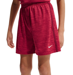 Шорты для мальчика теннисные Nike Kids Dri-FIT Multi Big Training - red/white