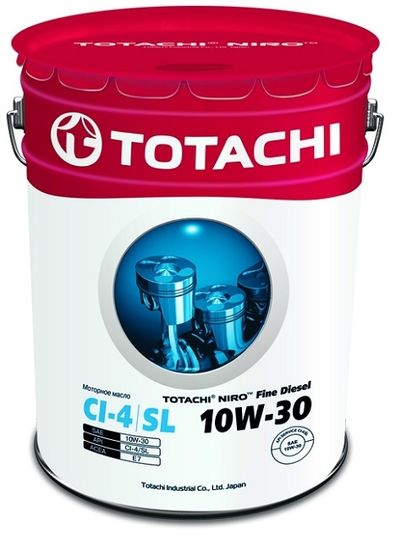 NIRO™ FINE DIESEL 10W-30 TOTACHI масло моторное минеральное (19 Литров)