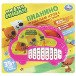 Пианино "Ми-ми-мишки" 35 песен и звуков, на бат. блистер 2109M013-R1 (Умка)