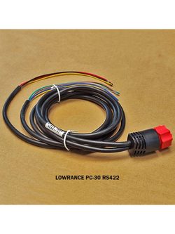 Кабель питания и передачи данных PC-30 RS422 для Lowrance HDS, Elite Ti / Ti2. Replacement 000-0127-49