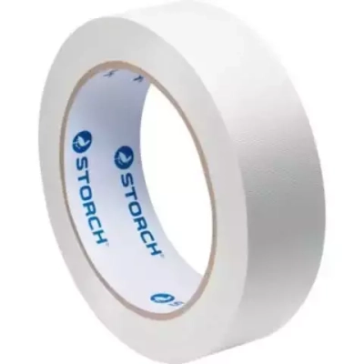 Белая гладкая экстратонкая и высокоэластичная малярная ПВХ лента STORCH SOFTtape 50 мм, 33 м