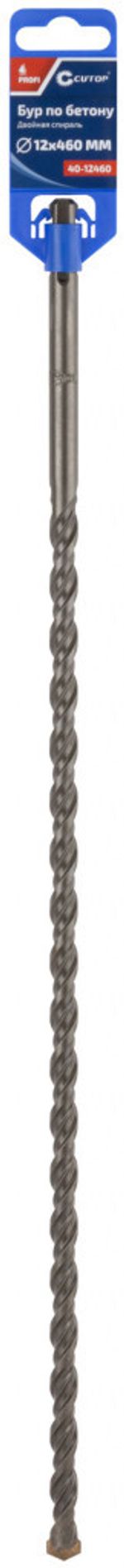 Бур по бетону, Cutop Profi, SDS-Plus, 12 х 460мм 40-12460