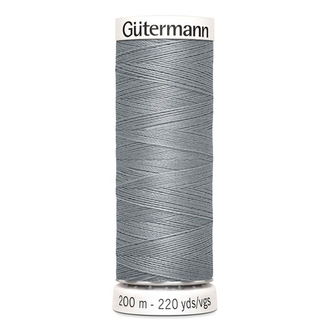 Нить Sew-All 200 м, Gutermann, 040 пепельно-серый