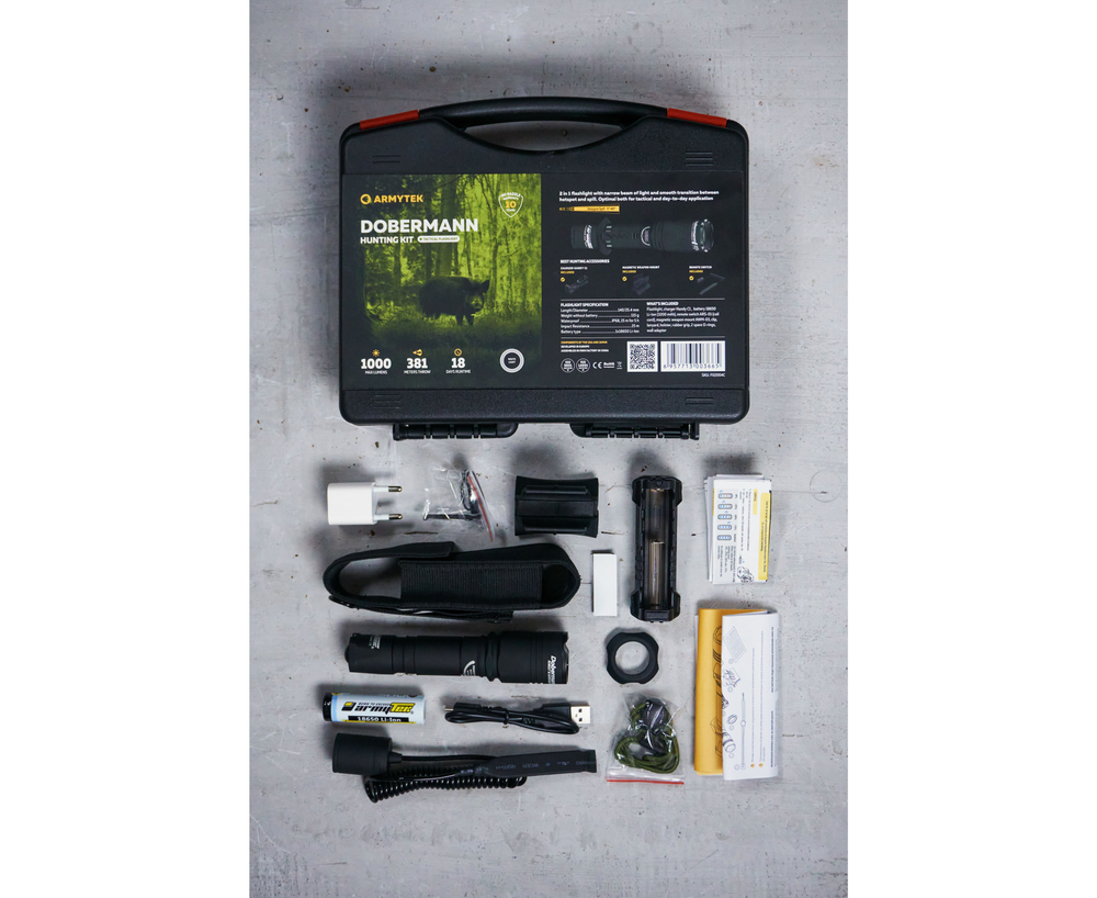 Armytek Dobermann Hunting Kit