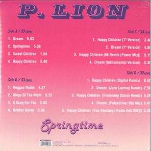 P. Lion / Springtime (Deluxe Edition)(Coloured Vinyl)(2LP)