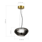 Светильник подвесной FORAY LED 10W 3000K