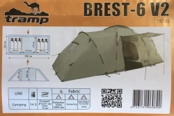 Палатка Tramp Brest 6 V2 [TRT-83]