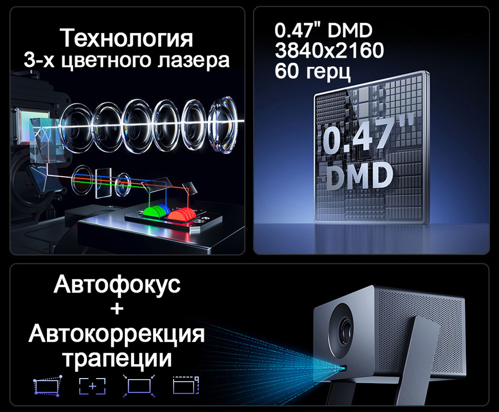 Проектор Xiaomi 3 4K