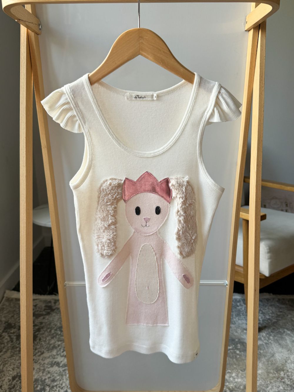 Хлопковая майка Oh Baby!, 128