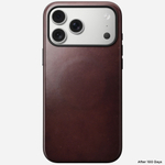 Чехол Nomad Modern Leather Case Horween для iPhone 17 Pro Max Burgundy