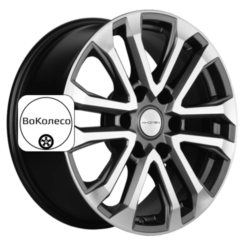 7,5x18/6x139,7 ET38 D67,1 KHW1805 (L200) Gray-FP Khomen Wheels